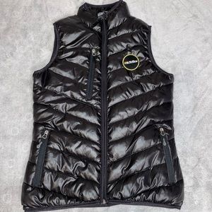 ACTIVISION Gamer Black Puffer Vest Size Ladies XS In Great Condition